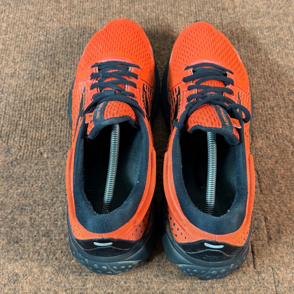 C+ Brooks Adrenaline GTS 21 Mens Running Shoes Orange Black 1103491D654 Size 13 - Picture 11 of 11